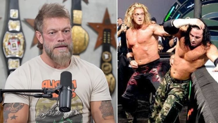 Edge talks about his beef with Matt Hardy
