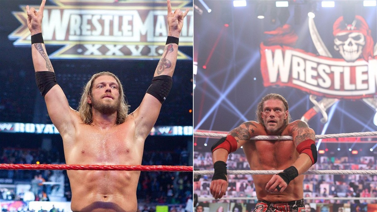 Edge is the only superstar to win two Royal Rumble matches and lose his title match at WrestleMania