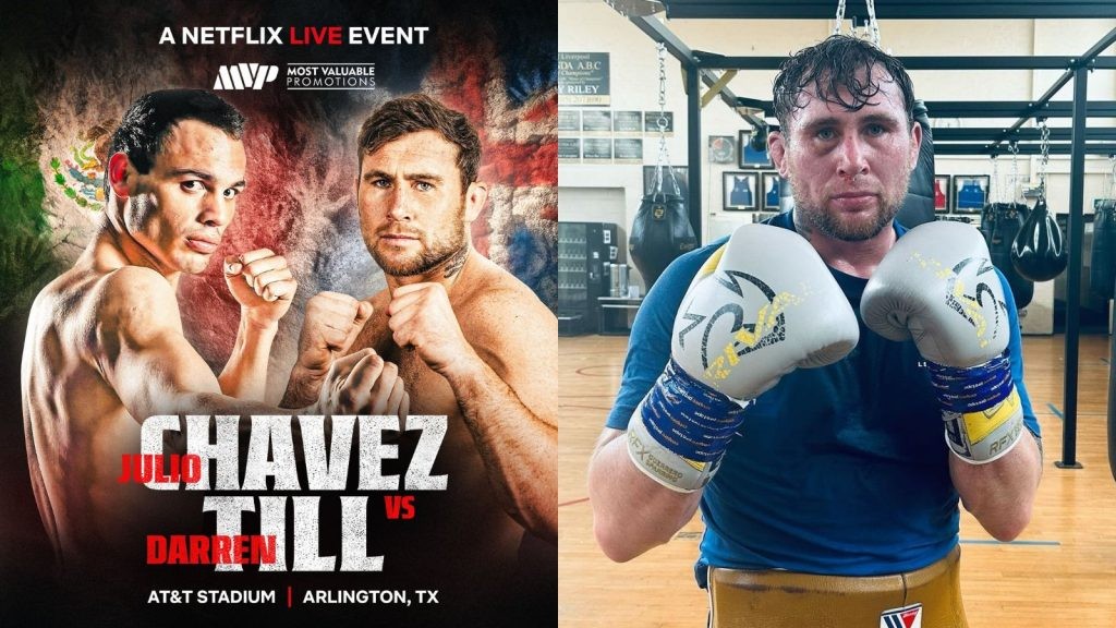 BREAKING: Darren Till Makes His Boxing Debut Against Julio Cesar Chavez Jr. on Paul vs Tyson Card