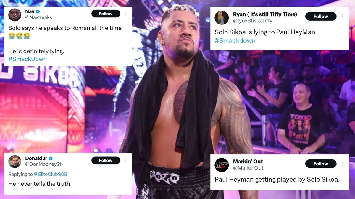 Fans react to Solo Sikoa's comments on SmackDown