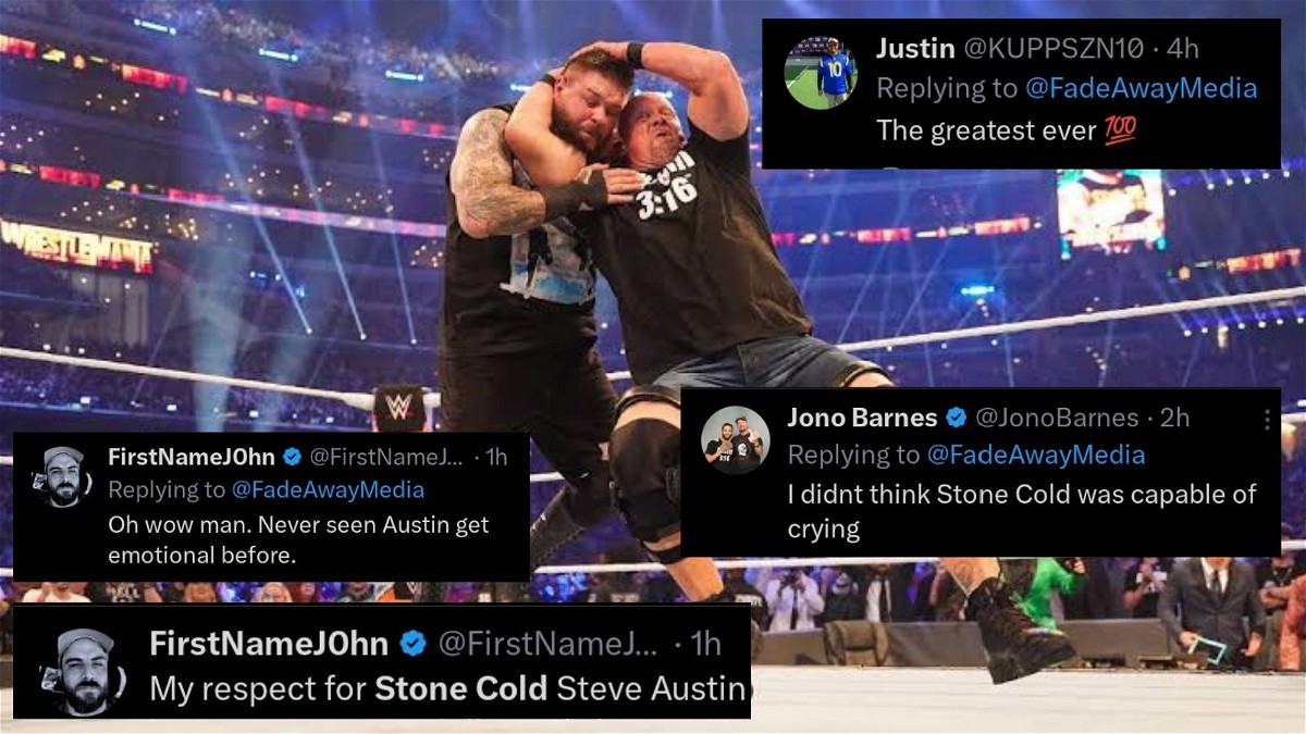 Fans react to Stone Cold's emotional message about WrestleMania 38 appearance