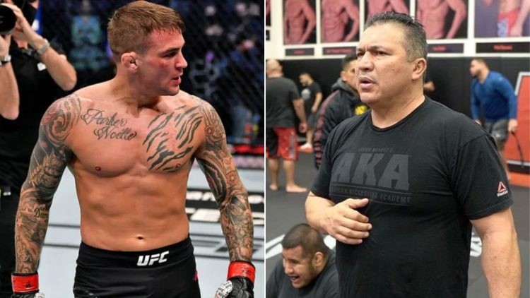 Dustin Poirier and Javier Mendez (Credits - MMA Salaries and Telecom Asia)