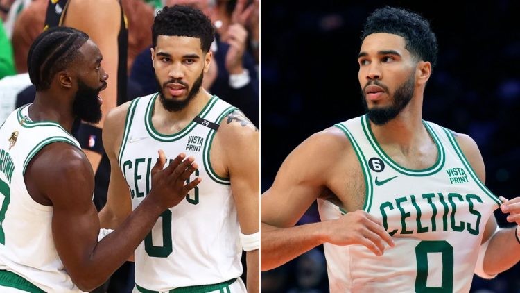 Jaylen Brown and Jayson Tatum (Credits - ABC and USA Today)