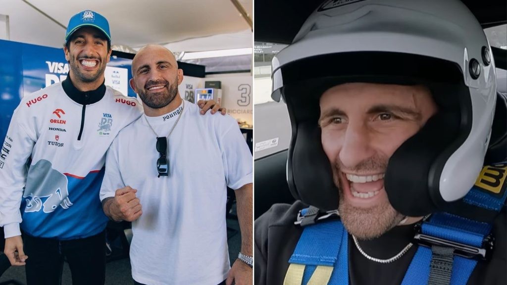 “Daniel Ricciardo Gave Me a Few Tips”: After Rugby and MMA, Alexander Volkanovski Shows His Elite Skills on a Race Track
