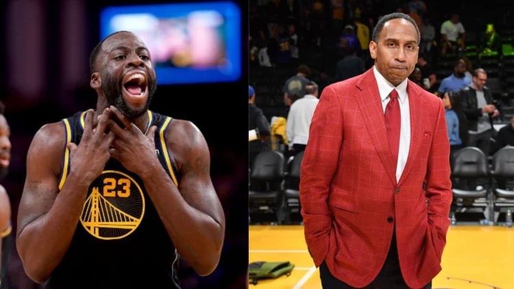 Stephen A. Smith and Draymond Green
