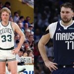Luka Doncic and Larry Bird