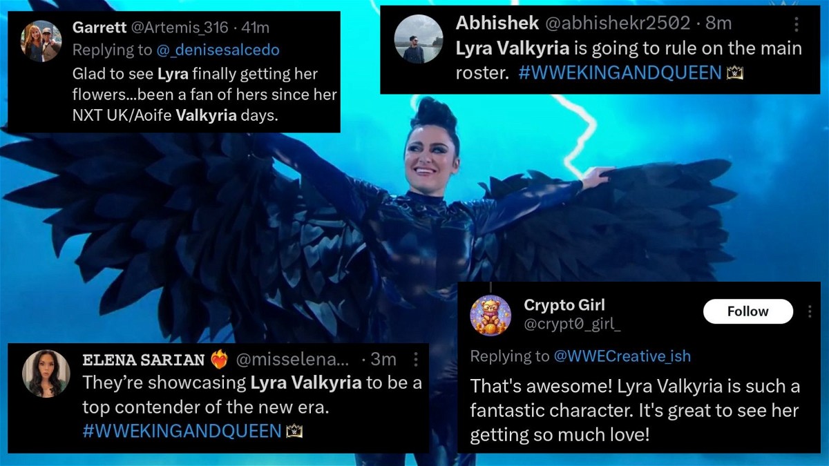 Fans react to Lyra Valkyria's performance