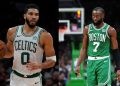 Boston Celtics stars Jayson Tatum and Jaylen Brown