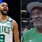 Derrick White and Richard White (Credits - Boston Celtics and X)