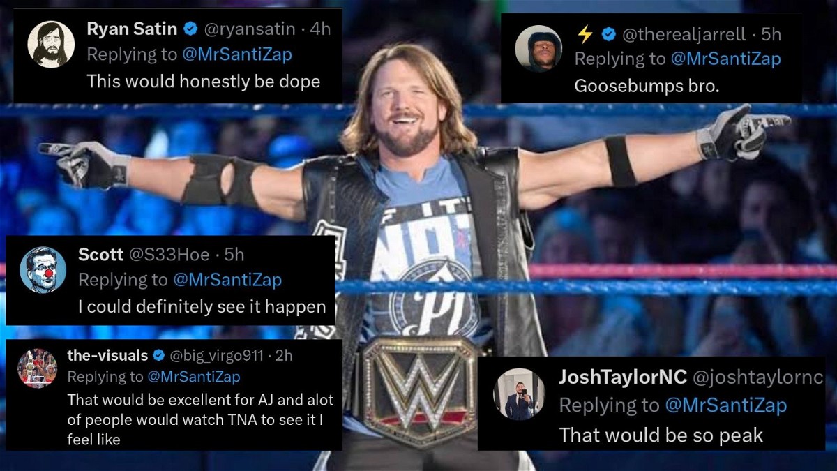 WWE Universe is more than interested in watching AJ Styles on TNA