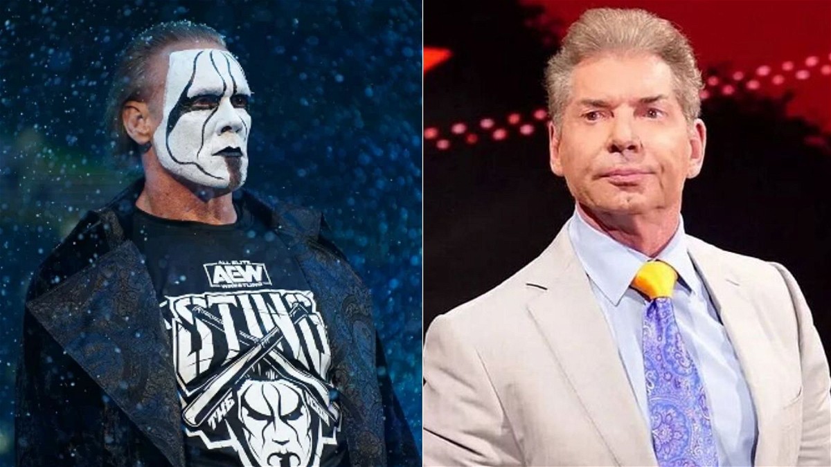 Sting and Vince McMahon