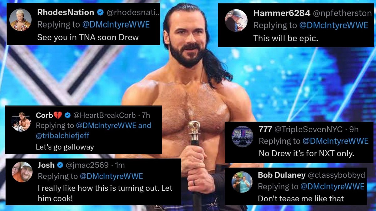 WWE fans share their excitement over Drew McIntyre's potential TNA run