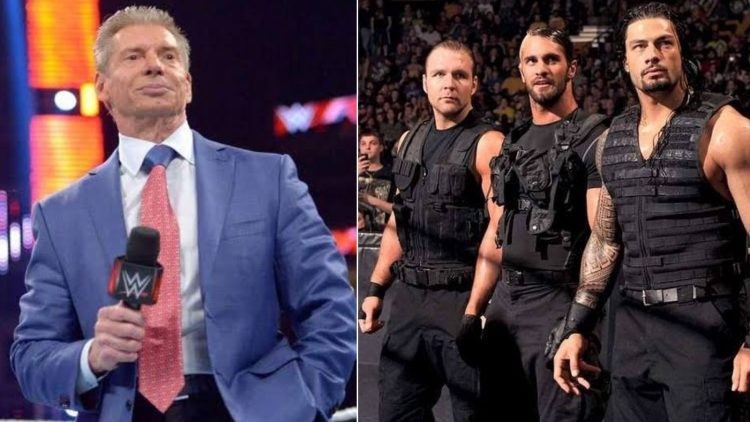 Vince McMahon and The Shield