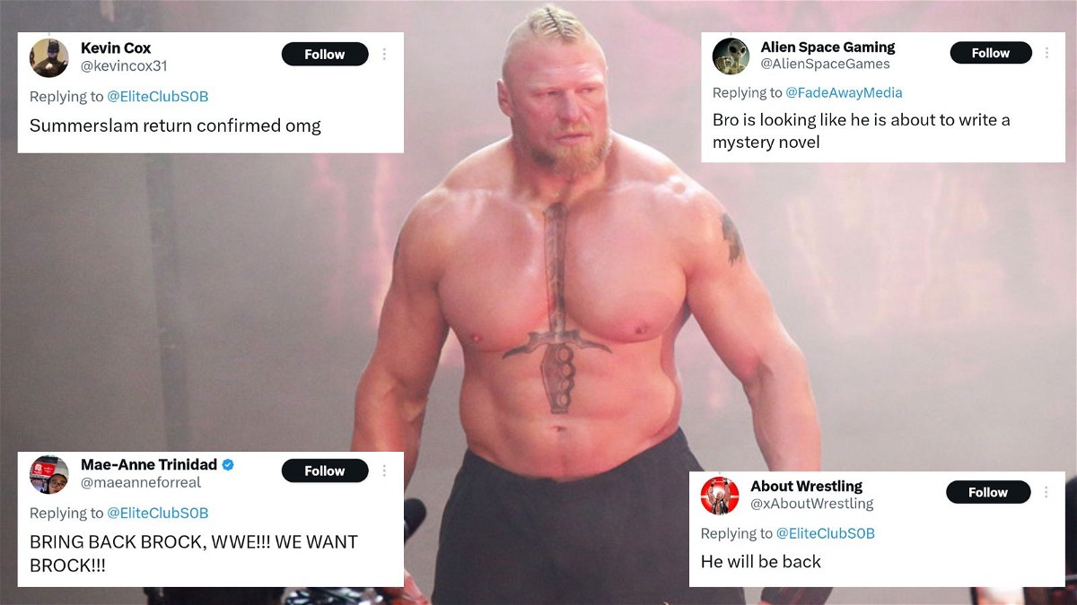 WWE fans react to Brock Lesnar's latest appearance