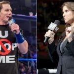 John Cena and Stephanie McMahon
