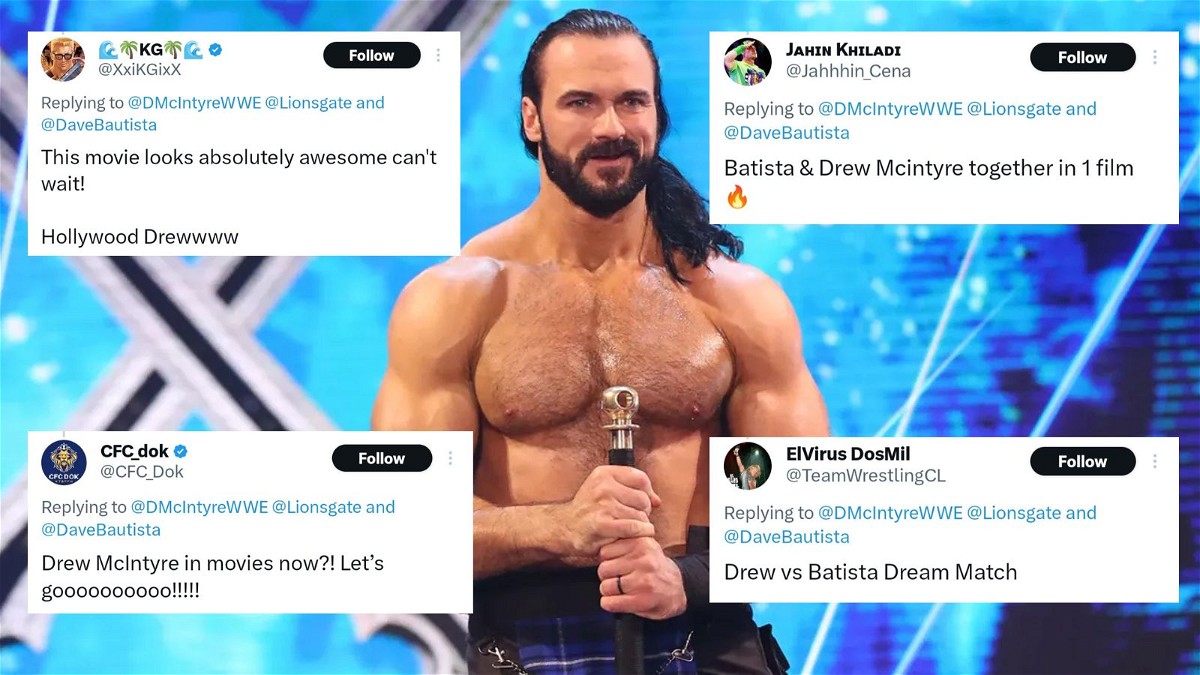 WWE fans react to Drew McIntyre's latest post