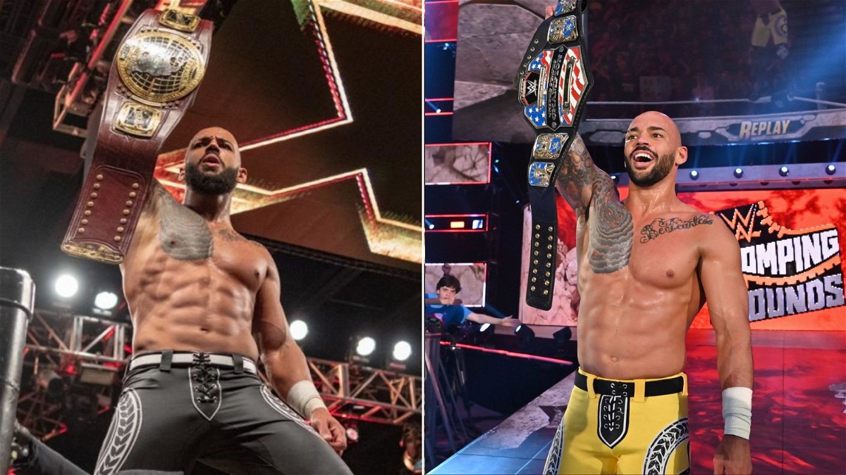 Ricochet has won every mid card title in the WWE (Credits-X and Reddit)