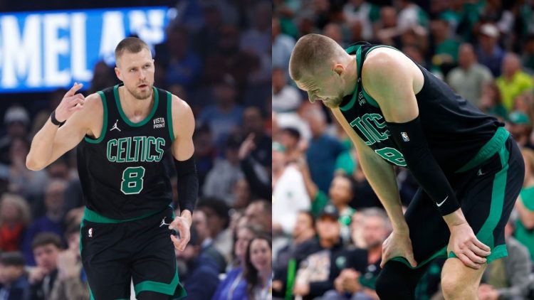 Boston Celtics' Kristaps Porzingis