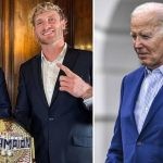 Logan Paul, Donald Trump, and Joe Biden