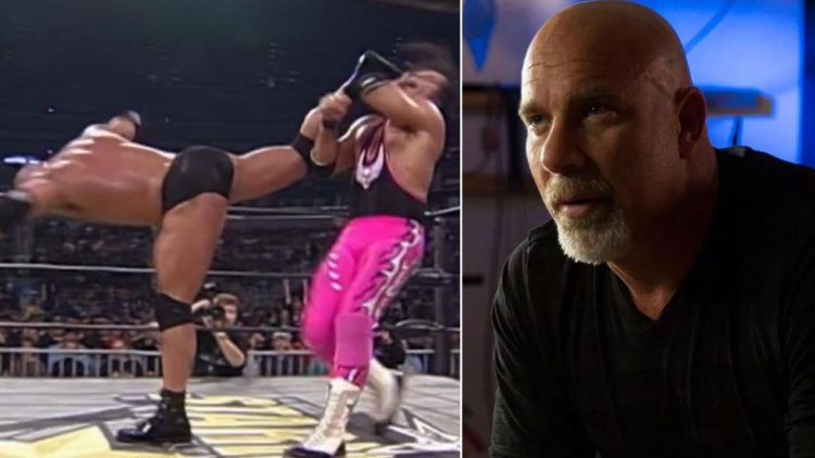 Goldberg and Bret Hart