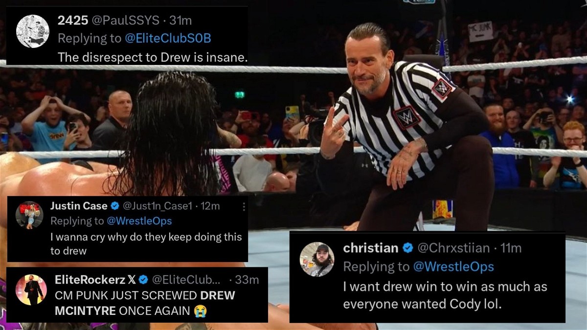 Fan reactions to CM Punk's interference