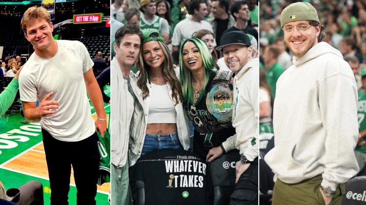 Celebrities present at Game 5 of the Celtics vs Mavericks Finals matchup (Credits - X)