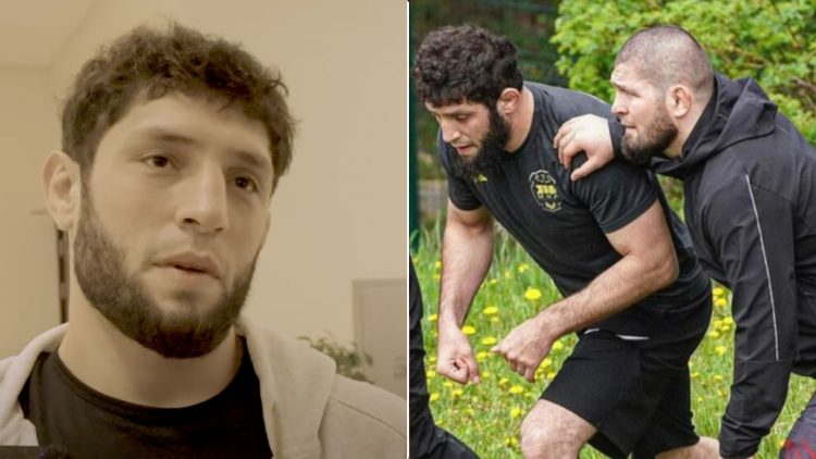 Ikram Aliskerov and Khabib Nurmagomedov