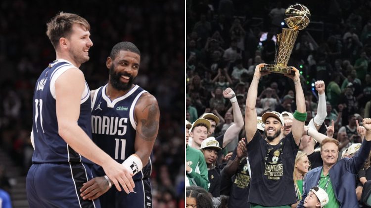 Dallas Mavericks vs Boston Celtics 2024 NBA Finals (Credits - BasketNews and Los Angeles Times)