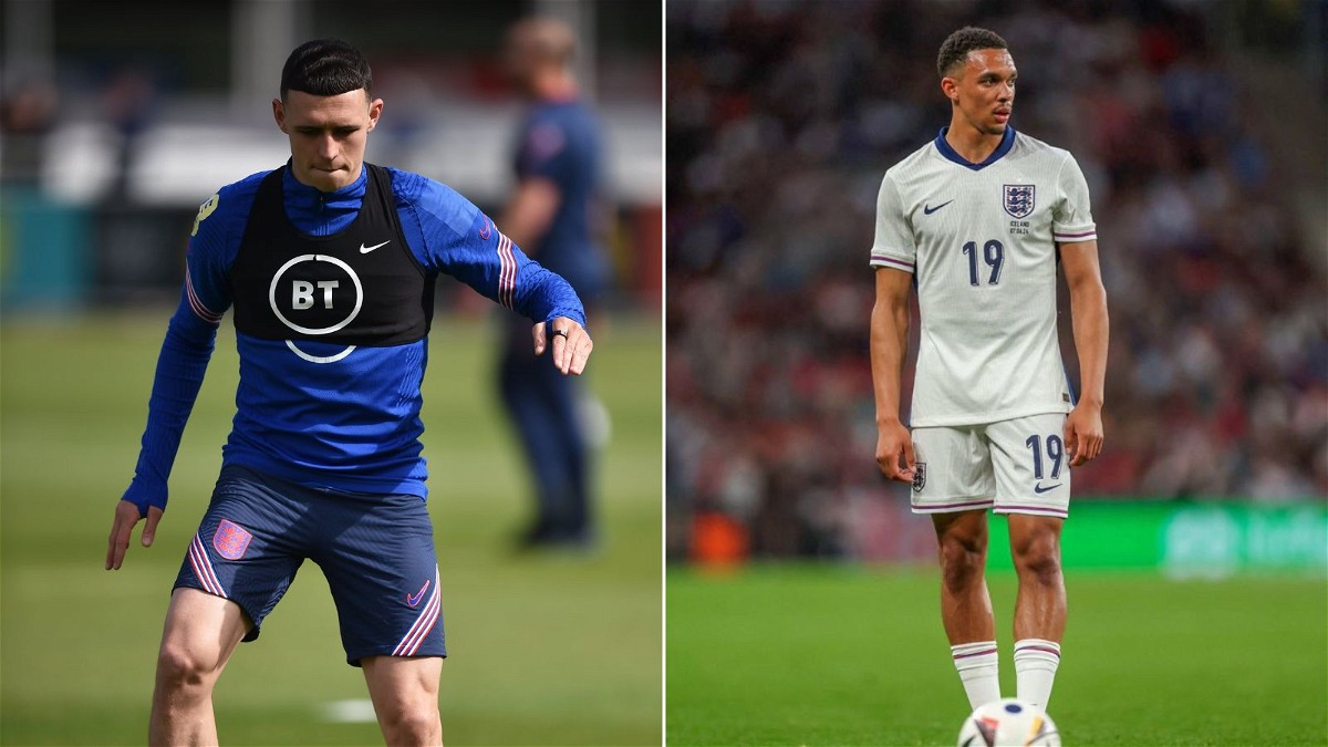 Phil Foden and Trent Alexander-Arnold