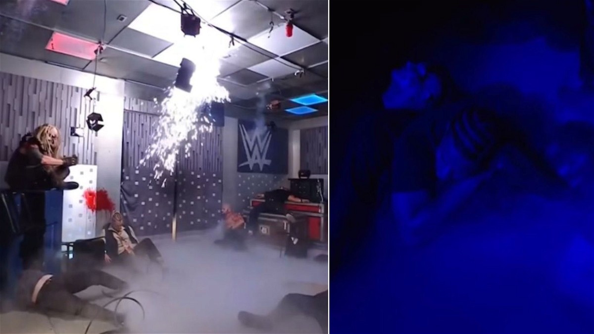 Wyatt Sicks caused destruction on RAW