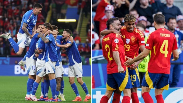 Italy and Spain National Team