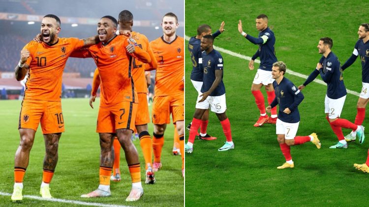 The Netherlands and France National Team