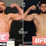 Robert Whittaker and Ikram Aliskerov make weight for UFC Saudi Arabia this weekend