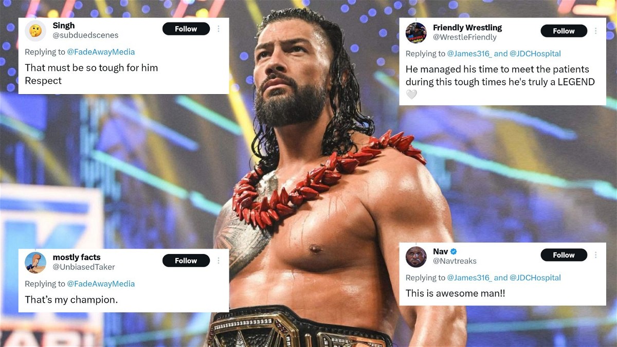 Fans react to Roman Reigns latest appearance