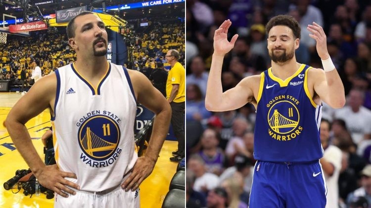Dawson Gurley (BigDawsTv) and Klay Thompson (Credits - Facebook and The New York Times)