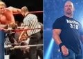 Triple H, Mike Chioda and Stone Cold Steve Austin