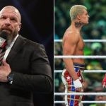 Triple H, Cody Rhodes, and Roman Reigns