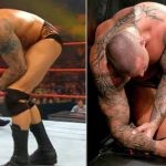 Randy Orton dislocating shoulder
