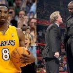 Shaquille O'Neal with Chris Jericho and Kobe Bryant