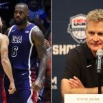 Team USA Basketball Head Coach Steve Kerr (Credits - Sporting News and Getty Images)