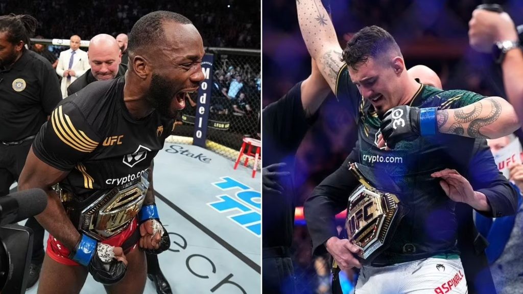 UFC 304 Fighters’ Salaries: Interim Heavyweight Champ Tom Aspinall and Welterweight  Champion Leon Edwards’ Estimated Fight Purses Revealed