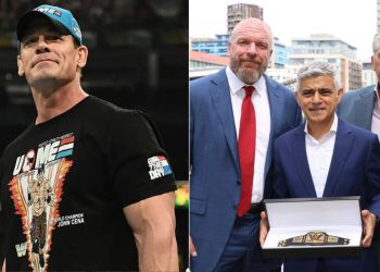 John Cena talks about having WrestleMania in London (Credit-X and Fox News)